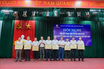 Nhiệt điện Quảng Ninh tổng kết phong trào thi đua giảm sự cố, đảm bảo sẵn sàng phát điện giai đoạn mùa khô 2023 - 2024